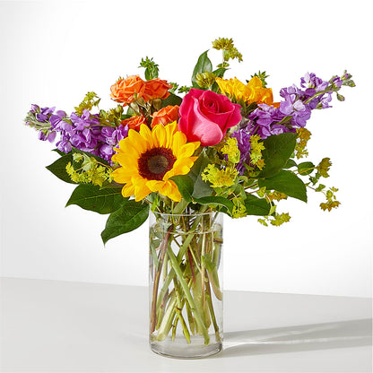 Vibrant Greetings Bouquet –  Greenery Plus Florist, Monroe NY