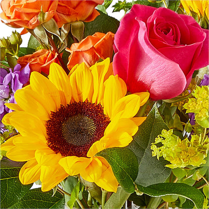 Vibrant Greetings Bouquet –  Greenery Plus Florist, Monroe NY