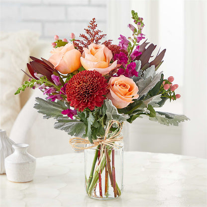 Moody Hues Bouquet –  Greenery Plus Florist, Monroe NY