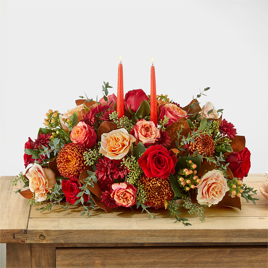 Gather Near Centerpiece –  Greenery Plus Florist, Monroe NY