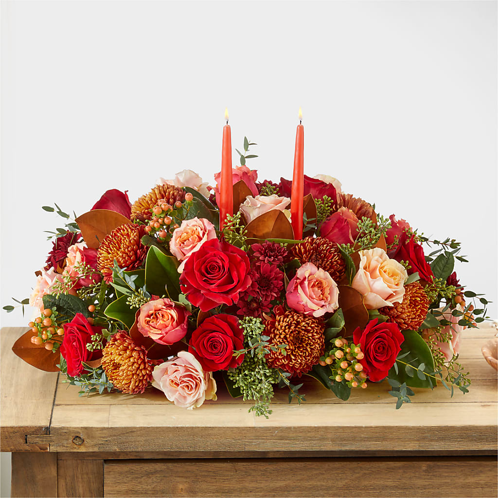 Gather Near Centerpiece –  Greenery Plus Florist, Monroe NY