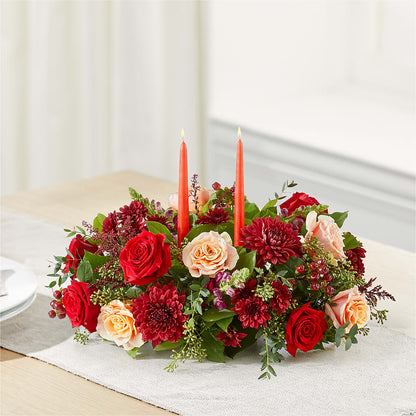 Most Thankful Centerpiece –  Greenery Plus Florist, Monroe NY