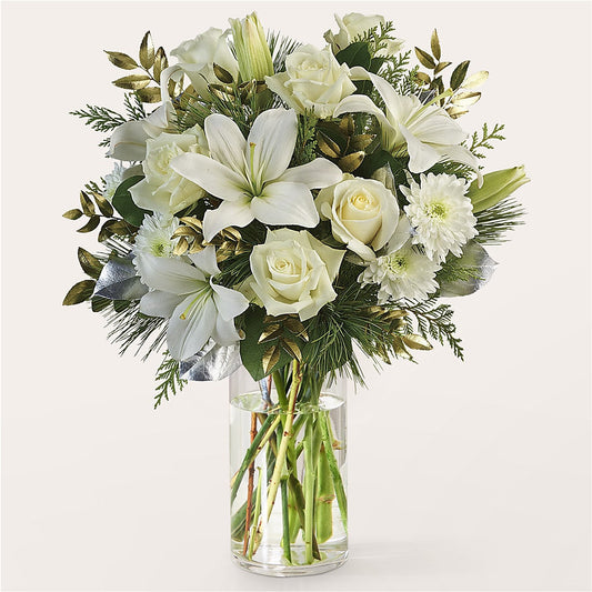 Wintry Mix Bouquet –  Greenery Plus Florist, Monroe NY