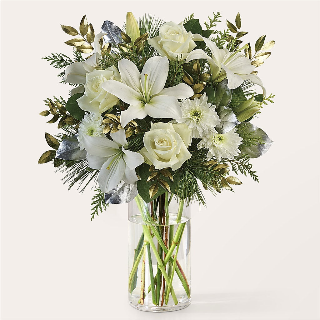 Wintry Mix Bouquet –  Greenery Plus Florist, Monroe NY