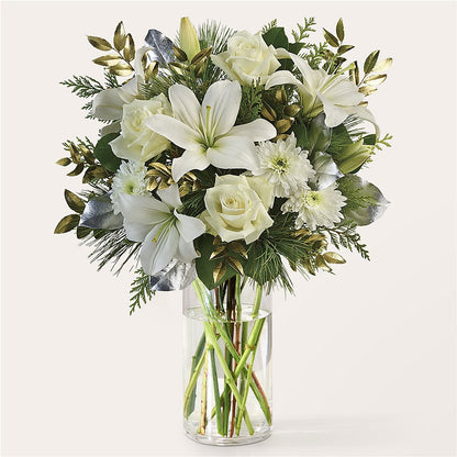 Wintry Mix Bouquet –  Greenery Plus Florist, Monroe NY