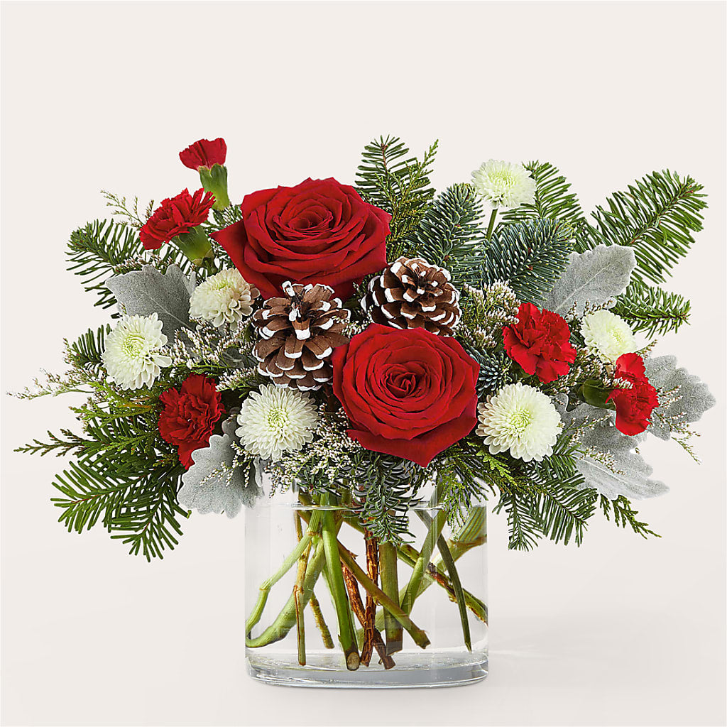 Yule Cheer Bouquet –  Greenery Plus Florist, Monroe NY