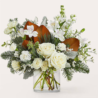 Fresh Snowfall Bouquet –  Greenery Plus Florist, Monroe NY