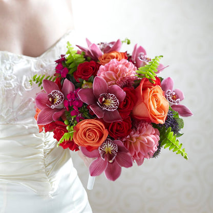 Brilliant Blossoms Bouquet –  Greenery Plus Florist, Monroe NY