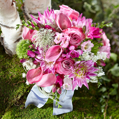 Pink Profusion Bouquet –  Greenery Plus Florist, Monroe NY