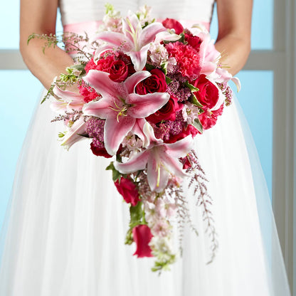 Lily & Rose Bouquet –  Greenery Plus Florist, Monroe NY