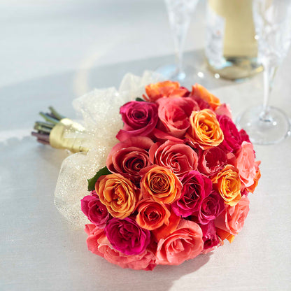 Sweet Roses Bouquet –  Greenery Plus Florist, Monroe NY