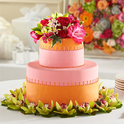 Sweet Citrus Cake Decor –  Greenery Plus Florist, Monroe NY