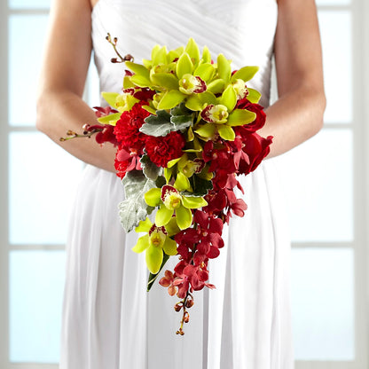 Elegant Orchid Bouquet –  Greenery Plus Florist, Monroe NY