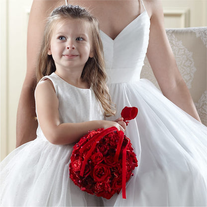 Pure at Heart Flower Girl Arrangement –  Greenery Plus Florist, Monroe NY
