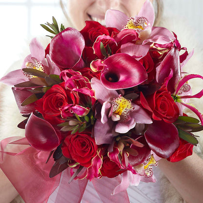 Heart of Hearts Bouquet –  Greenery Plus Florist, Monroe NY