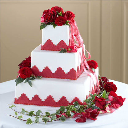 Forever Happiness Cake Decor –  Greenery Plus Florist, Monroe NY