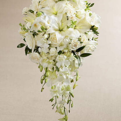 White Wonders Bouquet –  Greenery Plus Florist, Monroe NY
